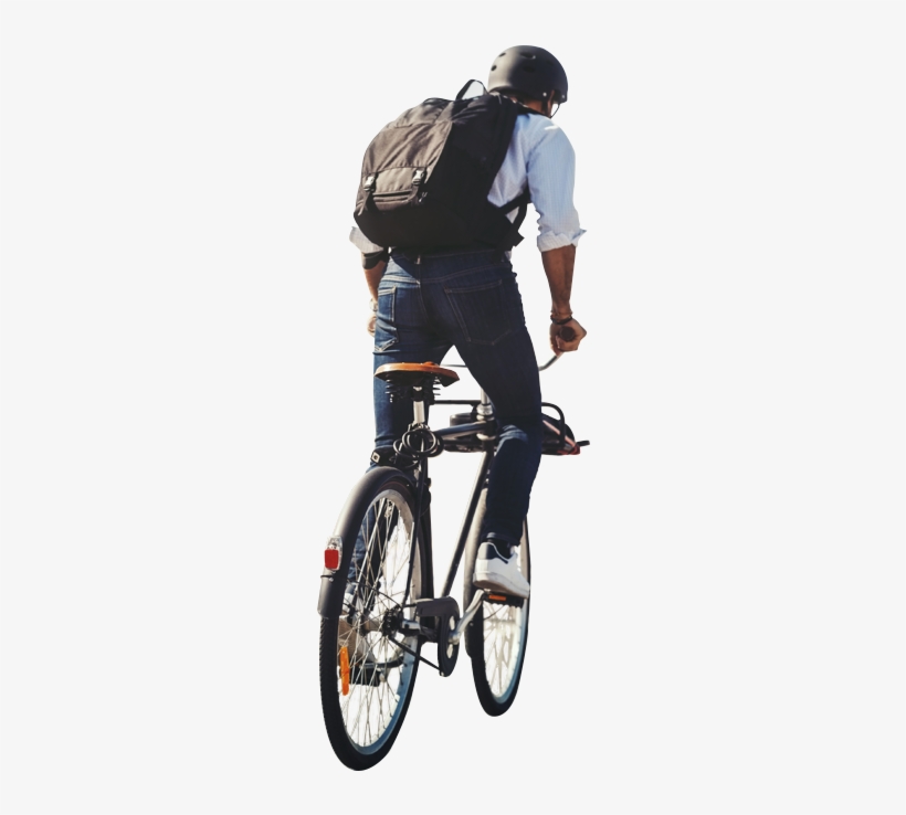 0% Of People In Copenhagen Cycle To Work - Riding City Bike, transparent png #278598
