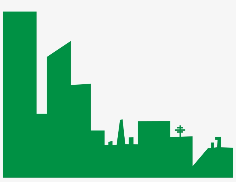 Citybackdrop Free Images - Green Building Vector Png, transparent png #278713