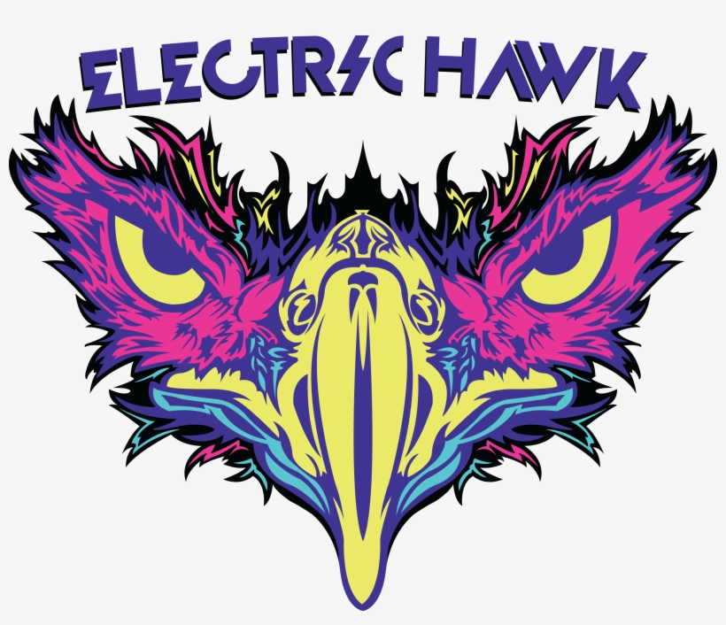 Cropped Electric Hawk Logo - Goshen Community Schools: Bus Parking, transparent png #278756