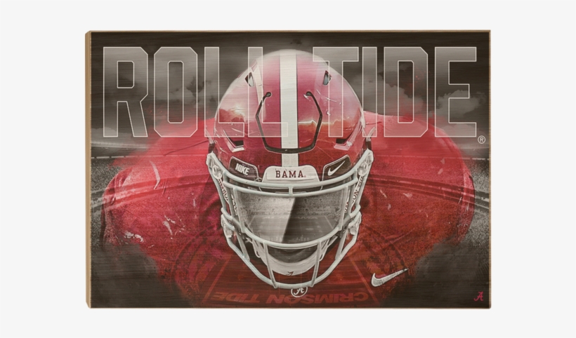 Alabama Crimson Tide "bama Bring It" Licensed Wall - Alabama Crimson Tide Football, transparent png #278852