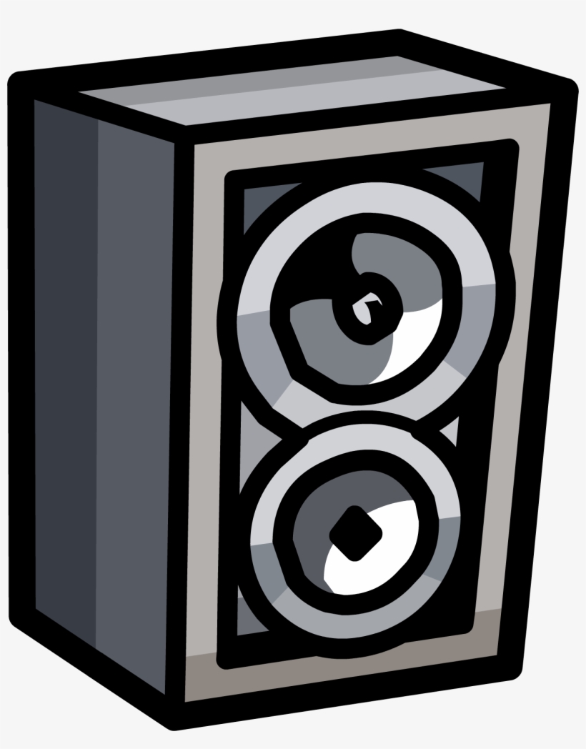 Wall Speaker - Png - Club Penguin Wall Speaker, transparent png #278918