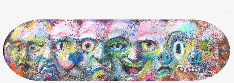 Melted Face - Painting, transparent png #279014