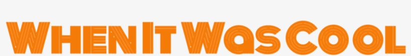 When It Was Cool-logo, transparent png #279155