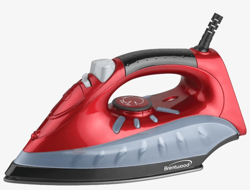 Free Png Iron Box Png Images Transparent - Brentwood Mpi-61 Red Non-stick Steam/ Dry/ Spray Iron, transparent png #279172