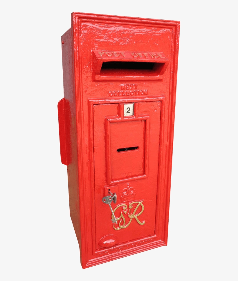 Ukaa George 6th Wall Mounted Post Box, transparent png #279440