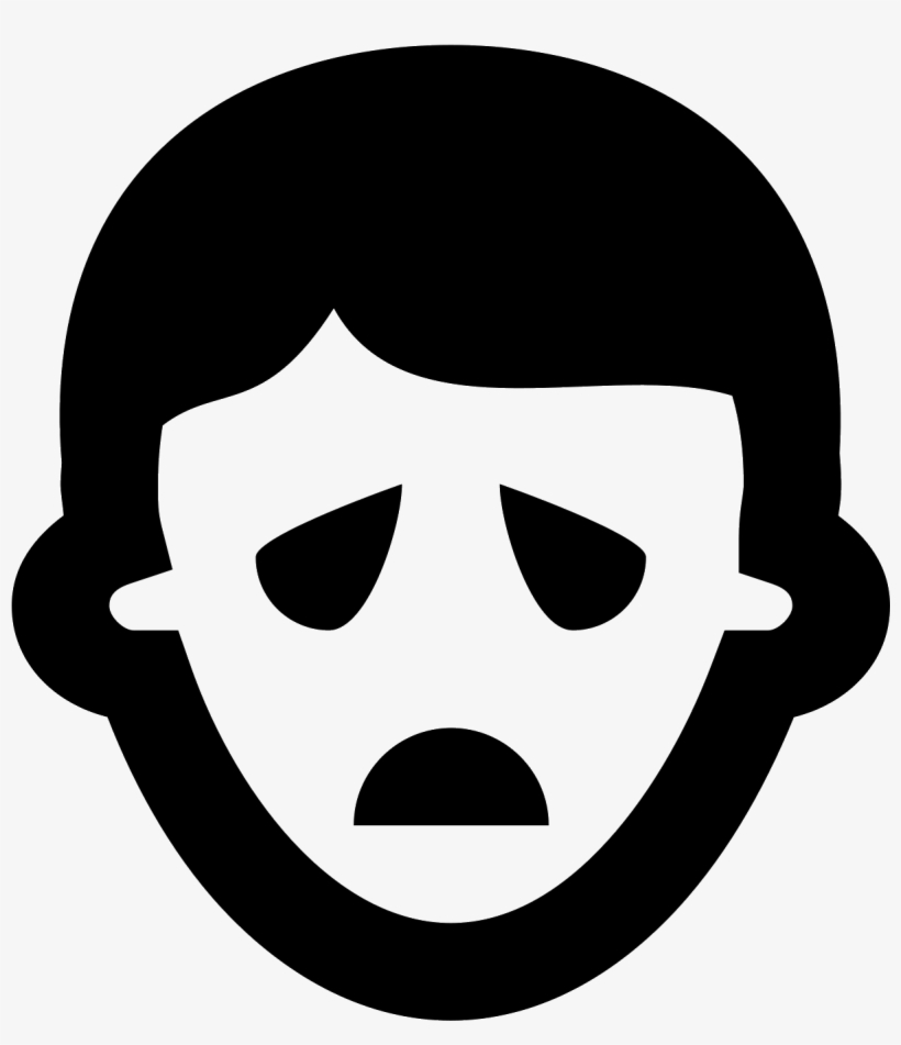 Sad Face Icon Png - Face Icon, transparent png #279561