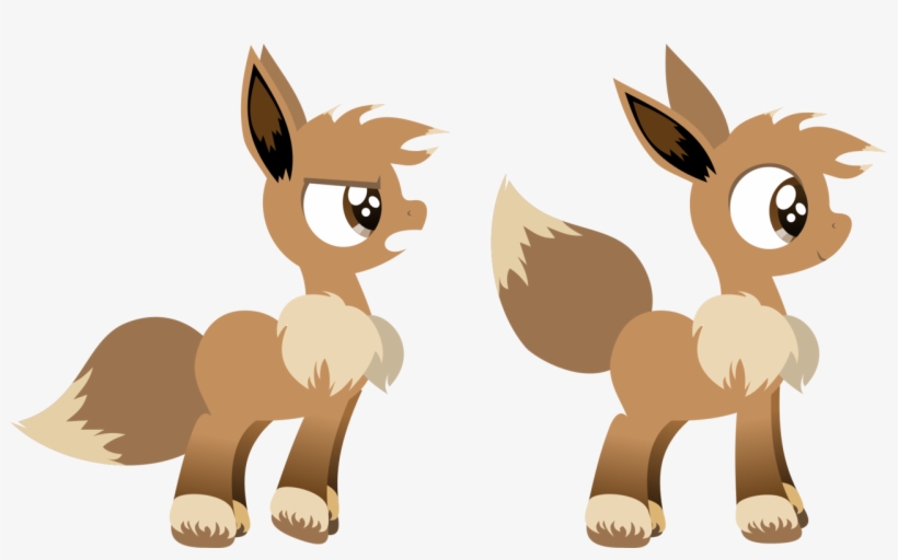 Carloscreations, Eevee, Pokémon, Ponified, Pony, Ponymon, - Eevee, transparent png #279776