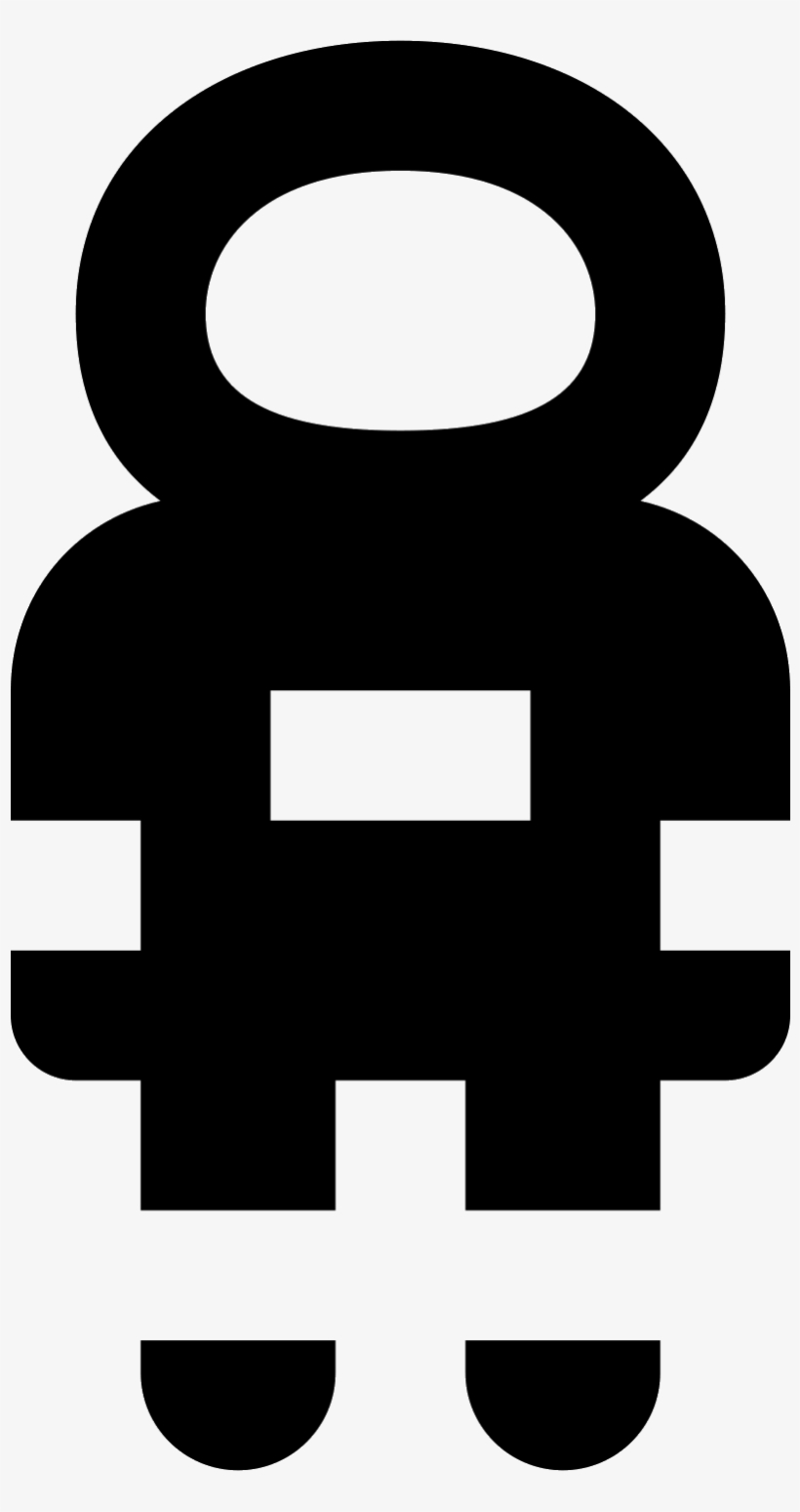 This Is A Picture Of An Astronaut With A Helmet On - Astronaut Icon White, transparent png #279897