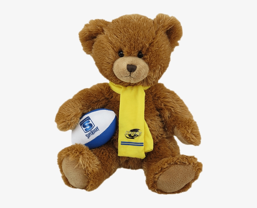 Hurricanes Super Rugby Soft Toy Bear - Super Rugby, transparent png #2700120