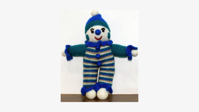 Handknitted Soft Toy Joker From Kumaon,uttarakhand - Stuffed Toy, transparent png #2700356