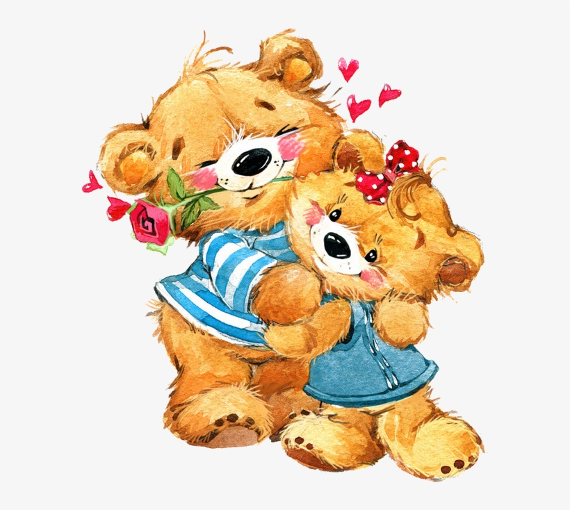 Bears - Te Mando Un Fuerte Abrazo Y Un Beso, transparent png #2700427