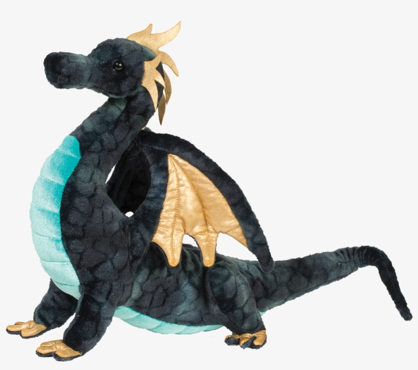 727 Douglas Cuddle Toys Aragon Navy Dragon Plush Toy - Aragon Dragon Douglas, transparent png #2700560