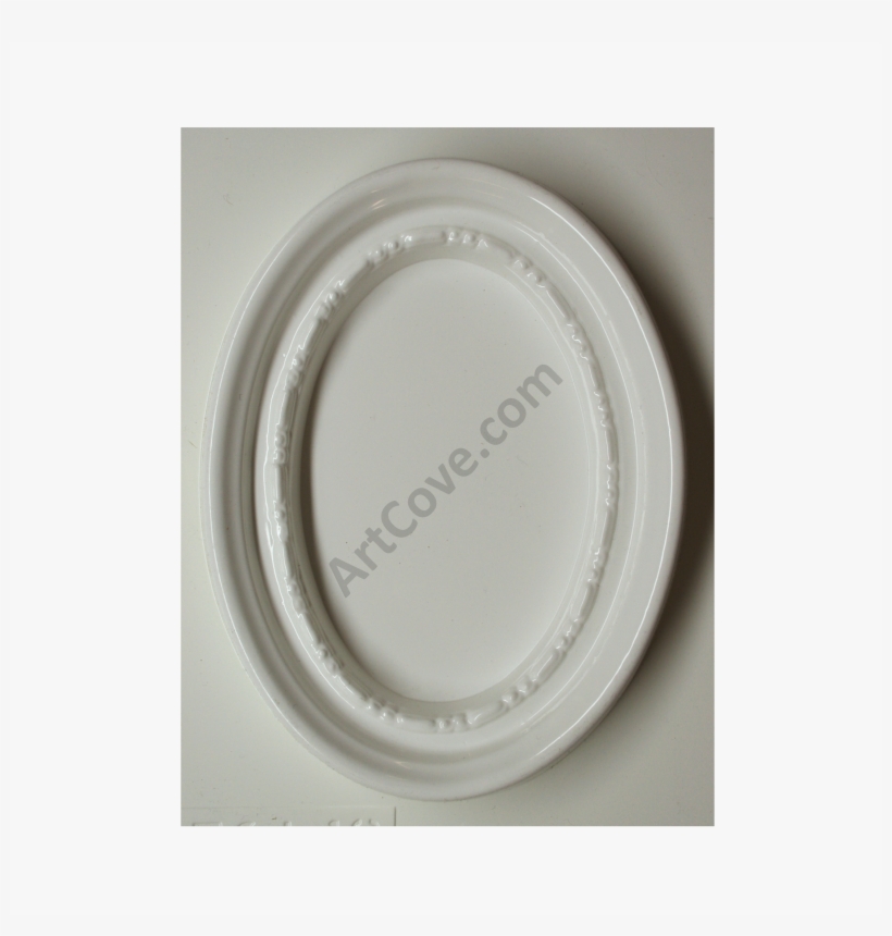 Oval Frame Plaster Mold - Circle, transparent png #2700582
