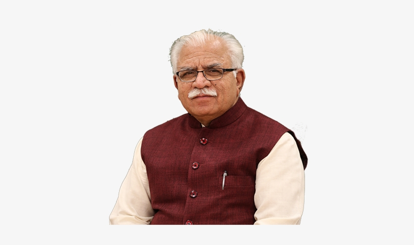 Cm Profile Photo - Chief Minister Of Haryana Png, transparent png #2700610
