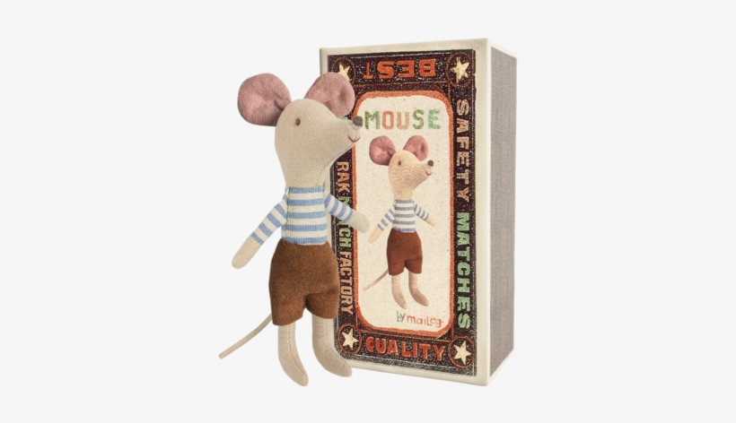 Maileg Mouse Big Brother In A Box - Big Brother Mouse In Box, transparent png #2700688