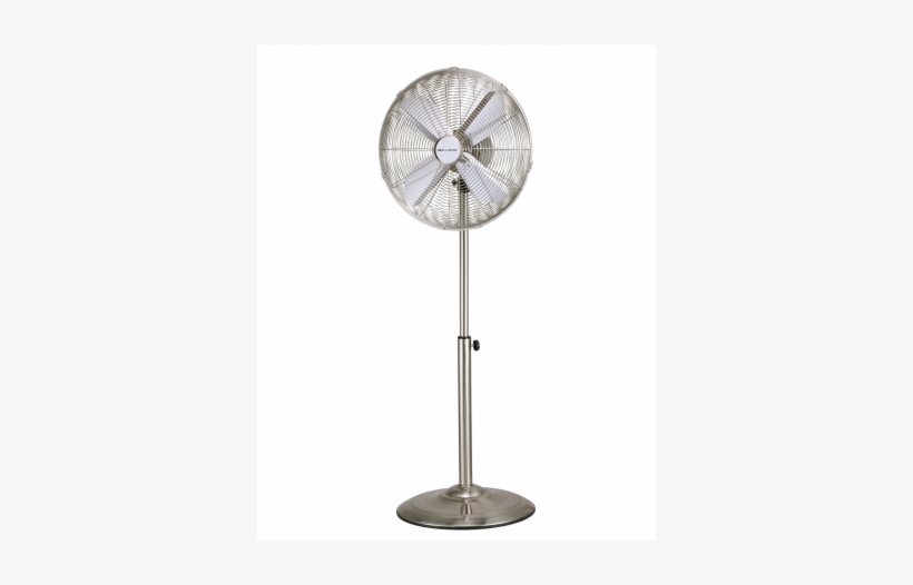 Ellington 16" Plated Electric Standing Fan - Fan, transparent png #2701095