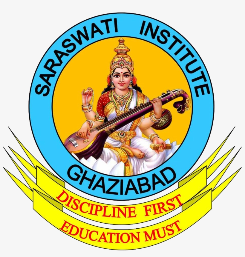 Welcome To Saraswati Global School - Goddess Saraswati - Poster - 11 X 9 Inches - Unframed, transparent png #2701127