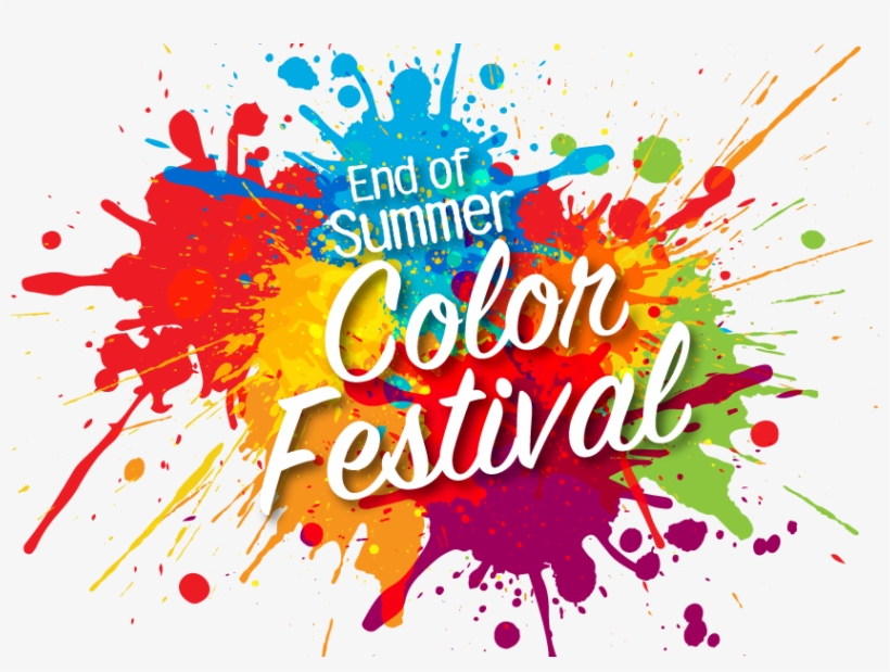Woodforest To End Summer With Color Explosion Tickets - Explosion De Colores Png, transparent png #2701155