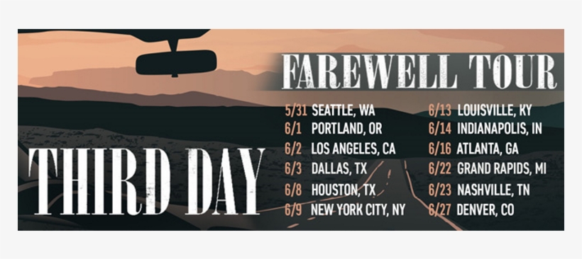 Four Time Grammy® Award Winning And Multi Platinum - Third Day, transparent png #2701660