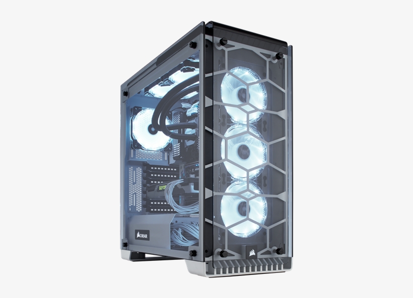 Clearly Superior - Corsair Crystal 570x White, transparent png #2701981
