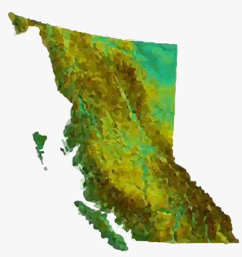 In A Rural Area We Service All Bc Either In Person, - Caribou Mountains On A Map, transparent png #2702287