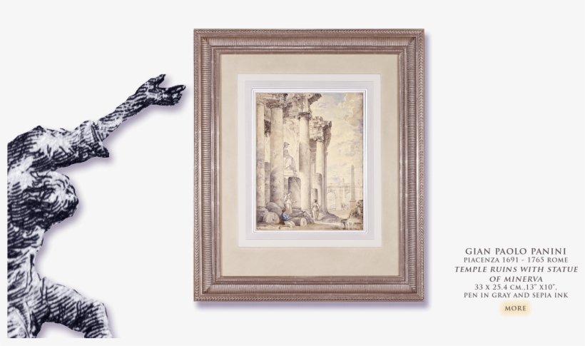 Hubert Robert, 1733 1808, Ran From June 26 October - Picture Frame, transparent png #2702374