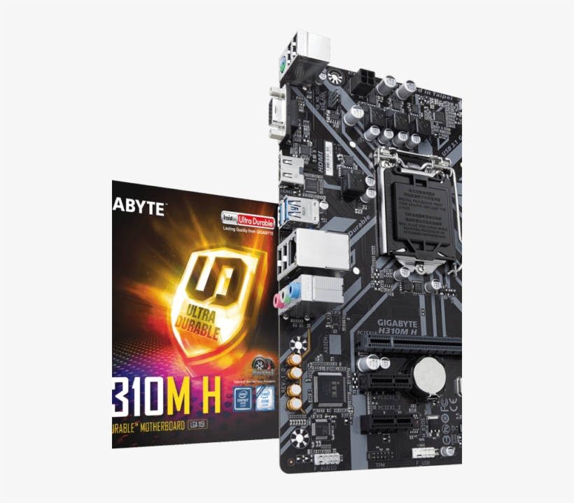 Gigabyte H310m H, transparent png #2702756