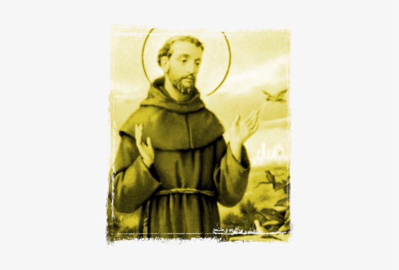 St Francis Of Assisi With Peace, transparent png #2702808