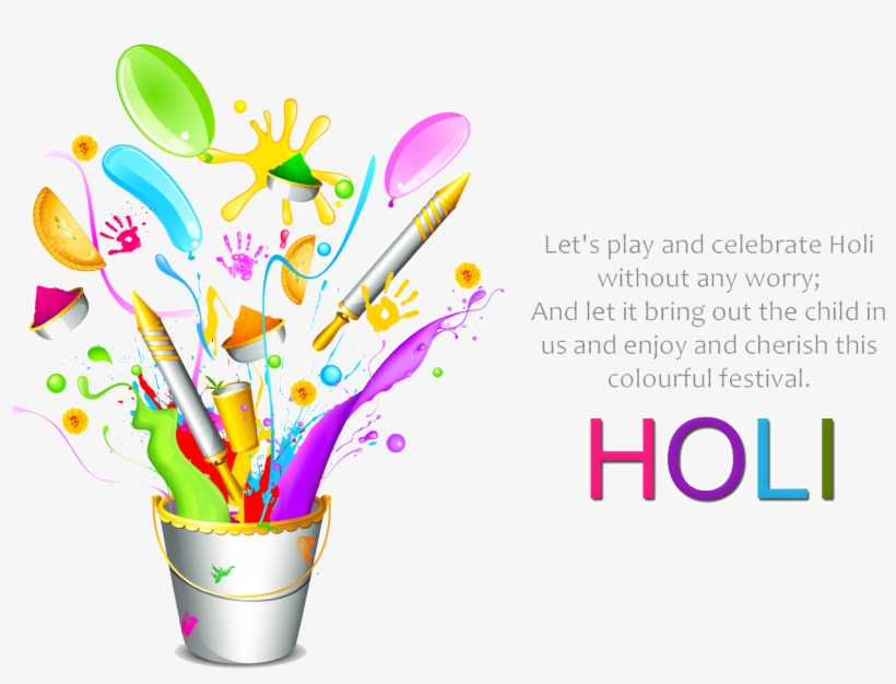 Happy Holi Wishes 2018, transparent png #2703342