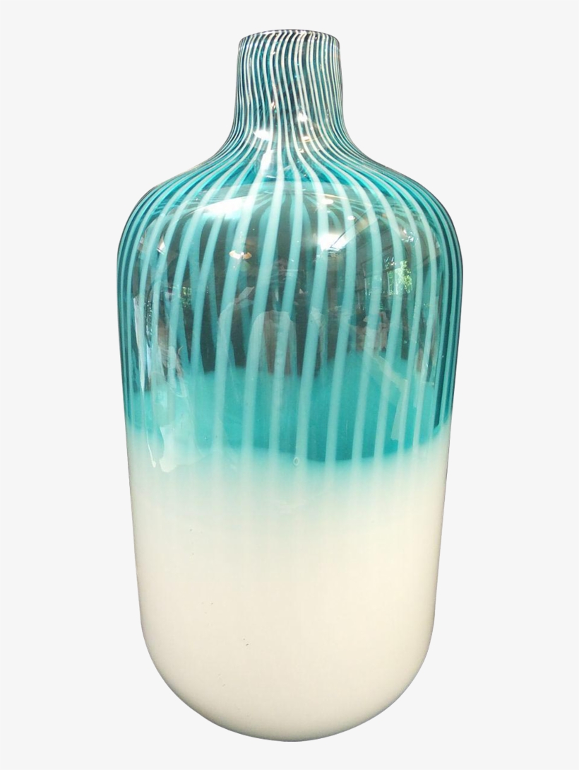 Harrachov Ruby Aqua Vase Lane Simple Jug Contemporary - Vintage Tall Aqua Glass Vase, transparent png #2703450