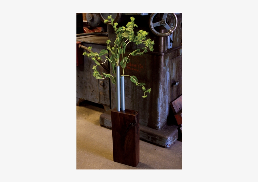 Discontinued Walnut Vase - Christian Cross, transparent png #2703504