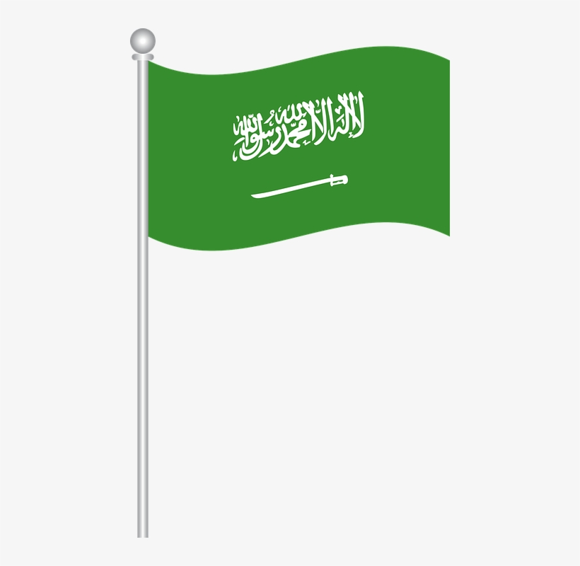 Flag Of Saudi Arabia, Saudi Flag, Nation, National - Saudi Arabia Flag Transparent, transparent png #2704061