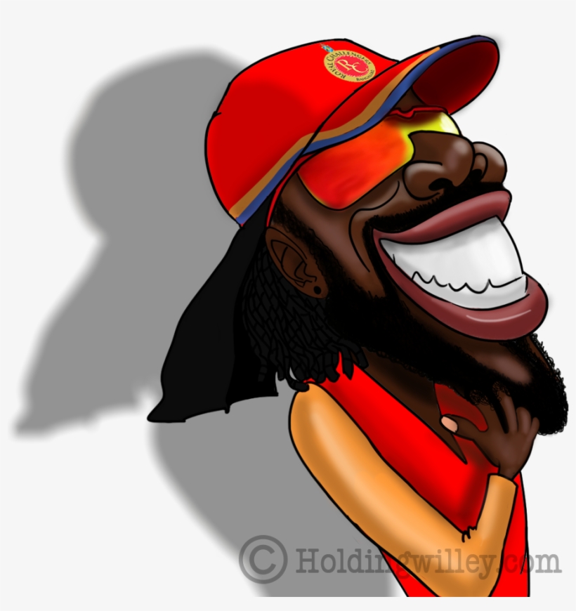 Chris Gayle West Indies Cricket Ipl - Chris Gayle Clipart, transparent png #2704212