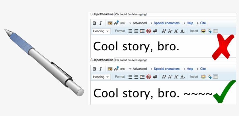 Sign Your Posts Wrong And Right - Coole Geschichte, Bro. Karte, transparent png #2704299