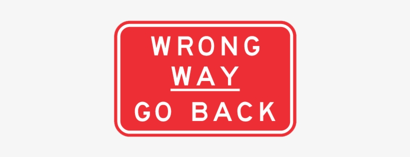 Wrong Way Go Back, transparent png #2704400