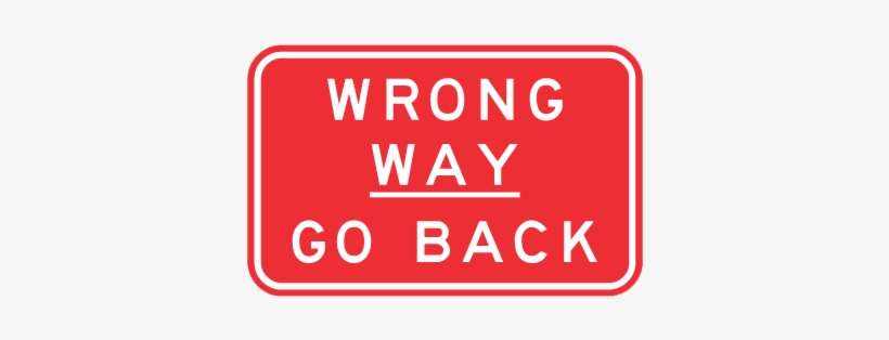 Wrong Way Go Back, transparent png #2704400