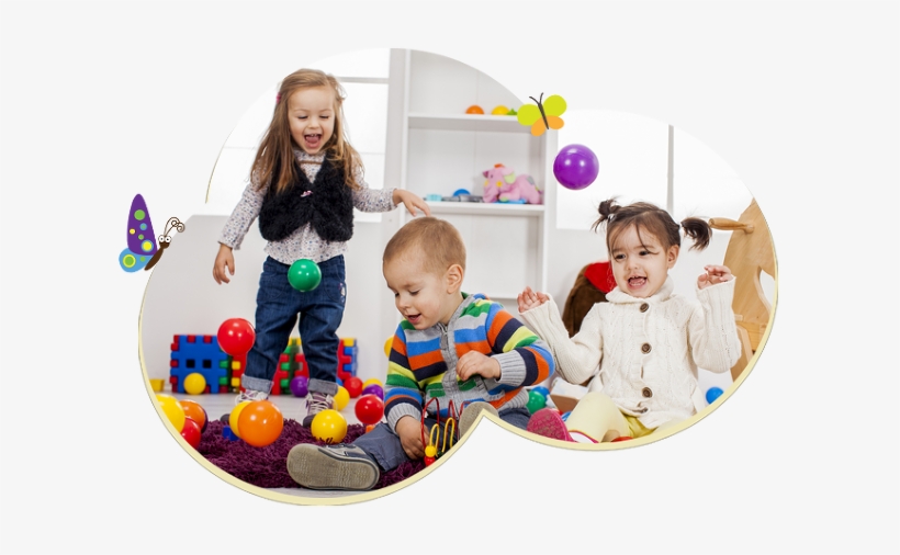 1 4 2 Image Of Young Children Playing - Children Daycare Center, transparent png #2704639
