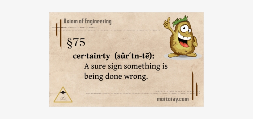 A Sure Sign Something Is Being Done Wrong - Cartoon, transparent png #2704760
