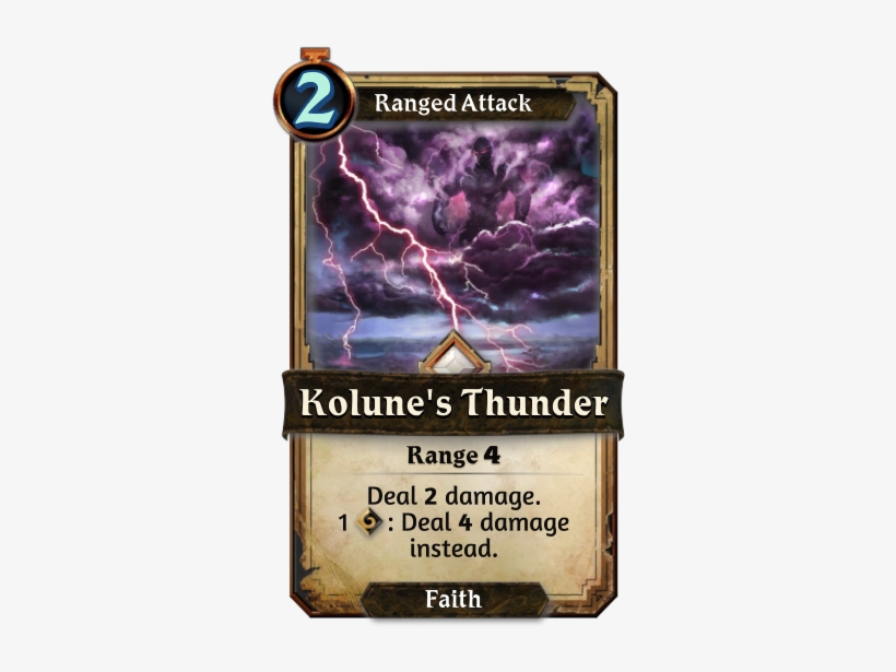Kolune's Thunder - Poster, transparent png #2706825