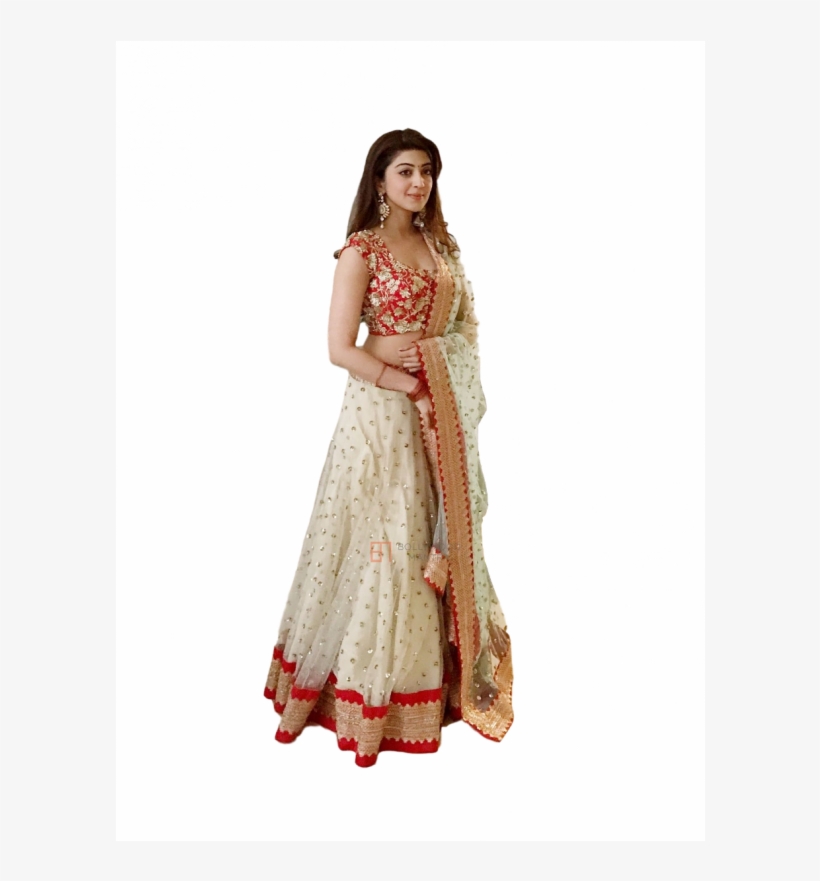 Morang Women's Latest Designer Off-white Embroidered - Choli, transparent png #2707226