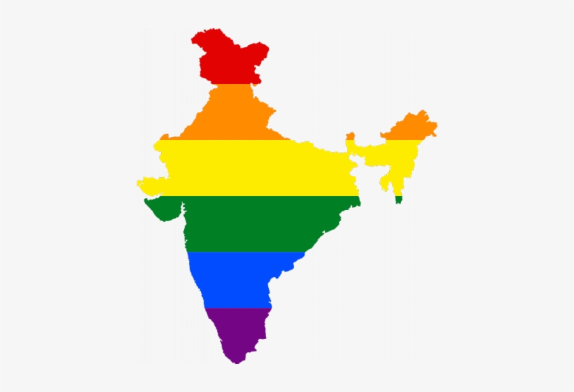Hindu - Lgbt India Map, transparent png #2707618