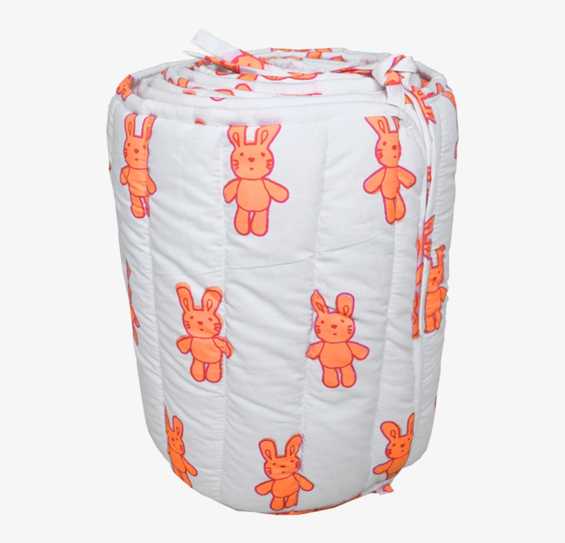 Bunny Rabbit Cot Bed Bumper - Infant Bed, transparent png #2708082
