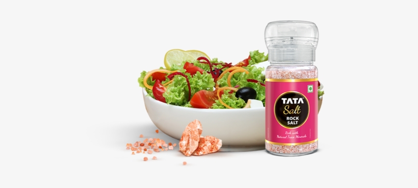 Tata Salt Rock Salt - Tata Rock Salt 100 Gm Jar+pouch (pack Of 2), transparent png #2708254