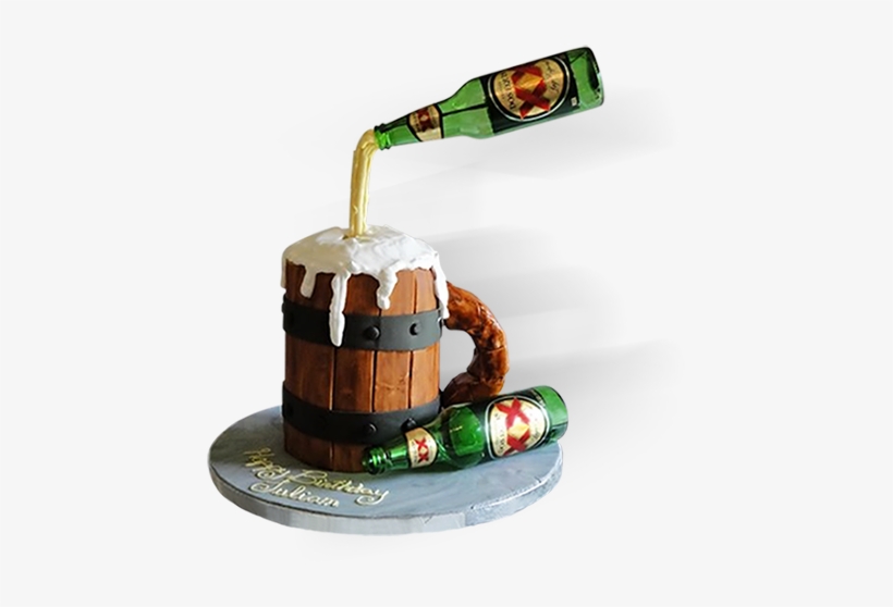 Beer Cake - Customized Cake For Boys, transparent png #2708387