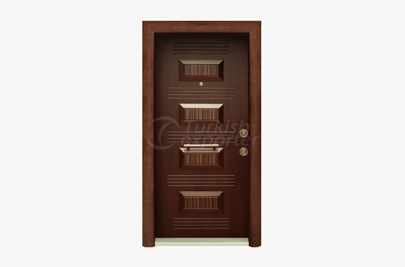 Gold 3 Luxury Series Steel Door - Door, transparent png #2708470