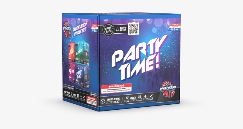 Celebrations 12 Shot Xl Aerial - Birthday, transparent png #2708762