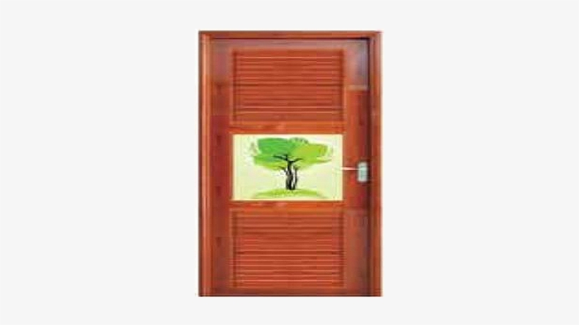 205 Mm X 86 Mm Pvc Door With Frame And Extra Shutter - Millimetre, transparent png #2708969