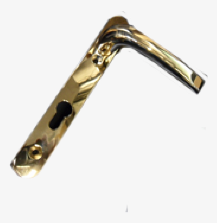 Brass Pvc Door Handles - Door Handle, transparent png #2708990