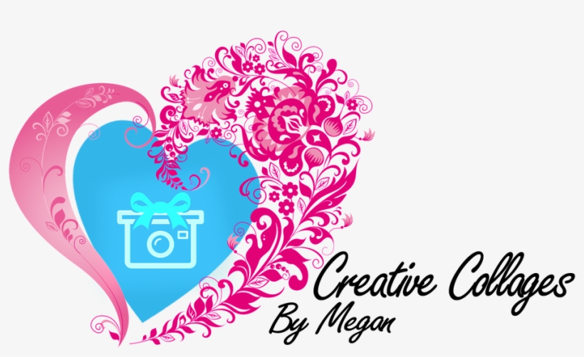 Creative Collages By Megan Offers A Wide Range Of Creative - Heart, transparent png #2709106