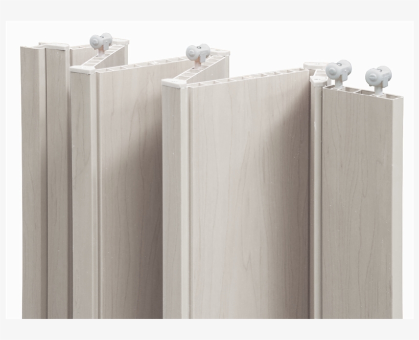 Pillar 850 X 1970mm White Oak Pvc Wanaka Concertina - San Marino Concertina Doors, transparent png #2709382